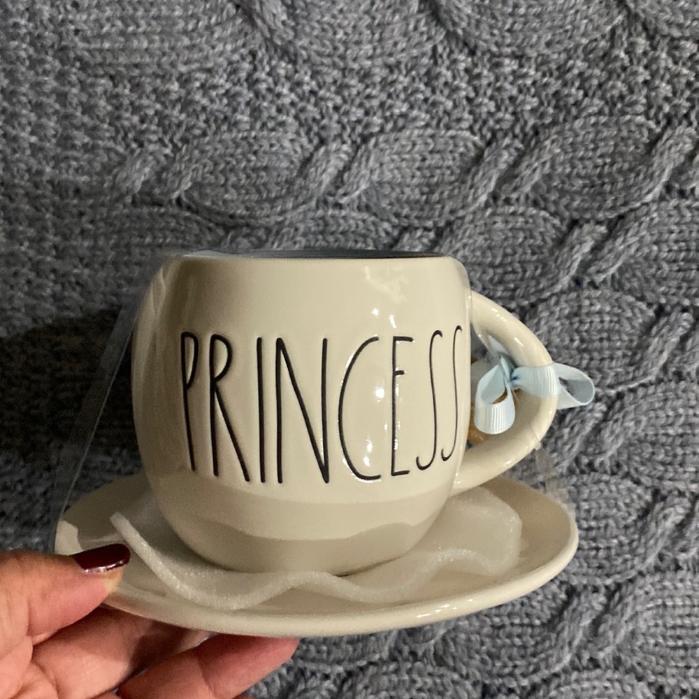 Rae Dunn Cinderella cup and saucer